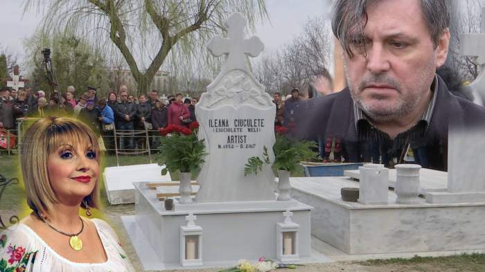 Cornel Galeş a pornit un scandal monstru cu femeia care practică un ritual la mormântul Ilenei Ciuculete! A provocat pagube