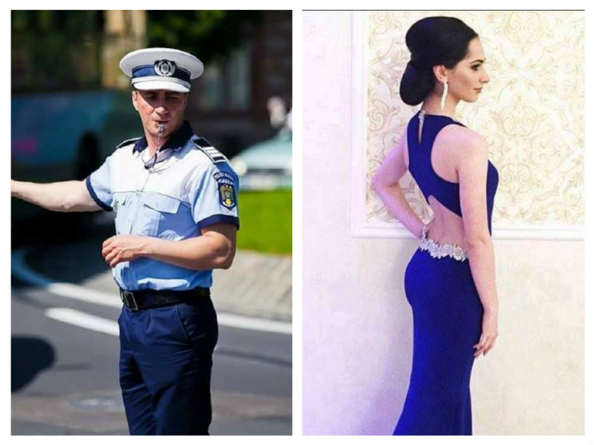 FOTO / Bomba sexy care i-a dat ruşine lui Marian Godină! Este printre primii 10 studenţi de la Academia de Poliţie