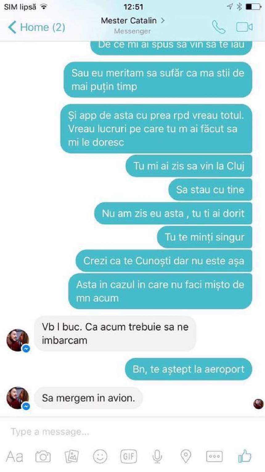 FOTO / Nicoleta de la "Insula Iubirii" a făcut publice conversaţiile cu Cătălin! De ce s-a întors la fosta iubită