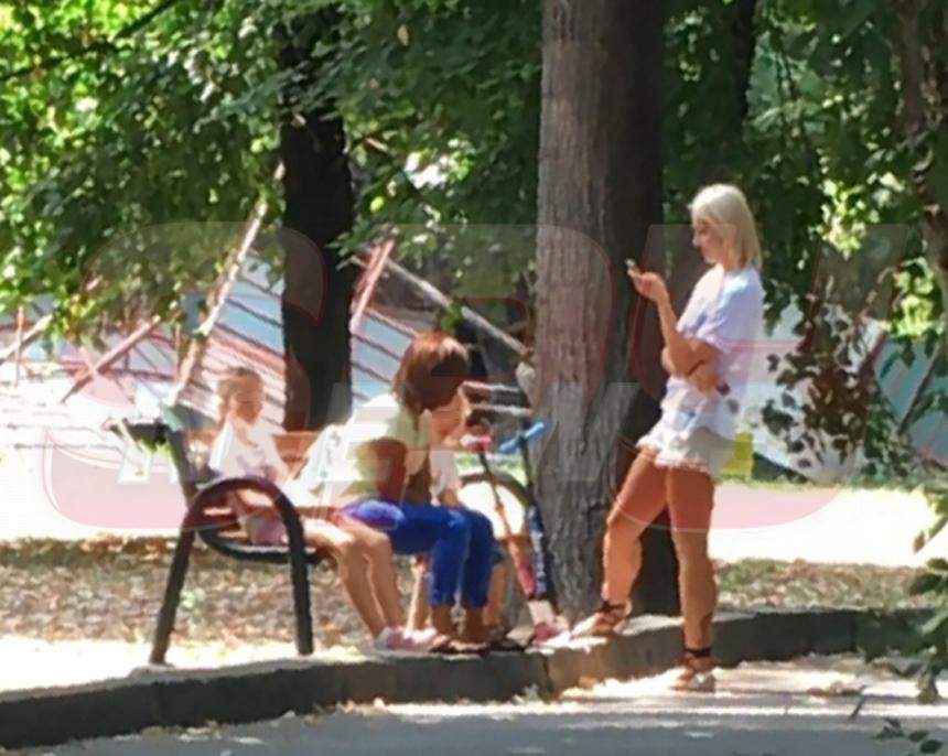 VIDEO / Raluca Zenga, mămică și nu prea! Ce a făcut, în parc? Noroc că a fost salvată de bonă