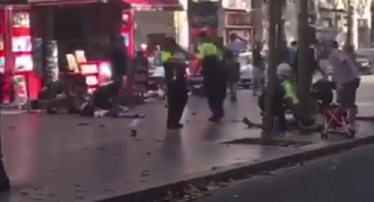 VIDEO / UPDATE: Trei români au fost răniţi în ATACUL DIN BARCELONA. Care este starea lor acum