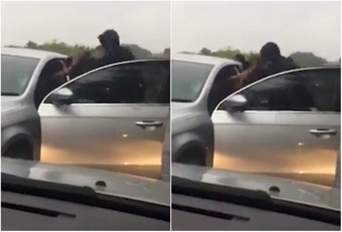 VIDEO ȘOCANT / Trei bărbați au TĂIAT cu TOPORUL un șofer! Nu au avut niciun pic de milă