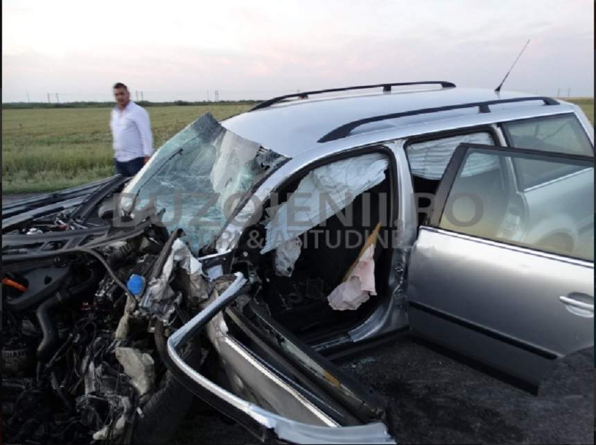 FOTO / Accident grav în Buzău! Doi oameni au murit şi mai mulţi sunt răniţi