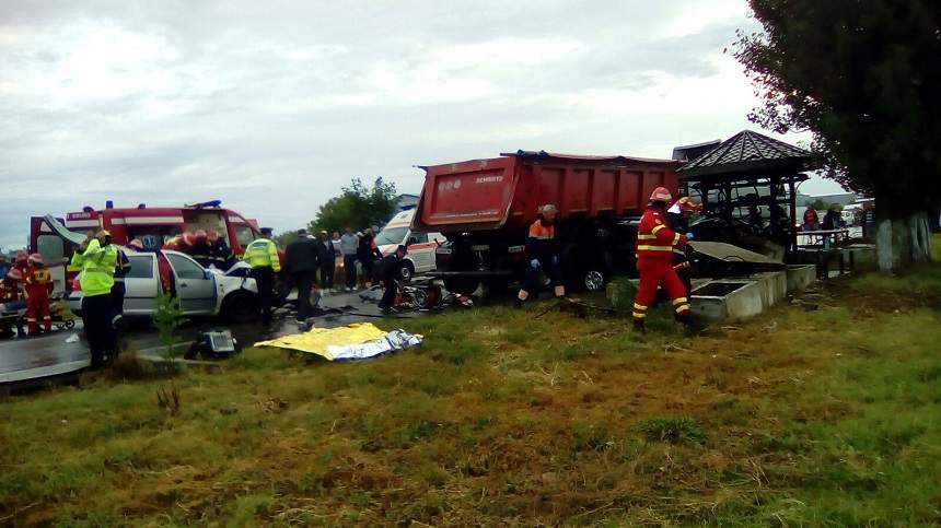 Accident grav în Ialomiţa. 3 persoane au murit