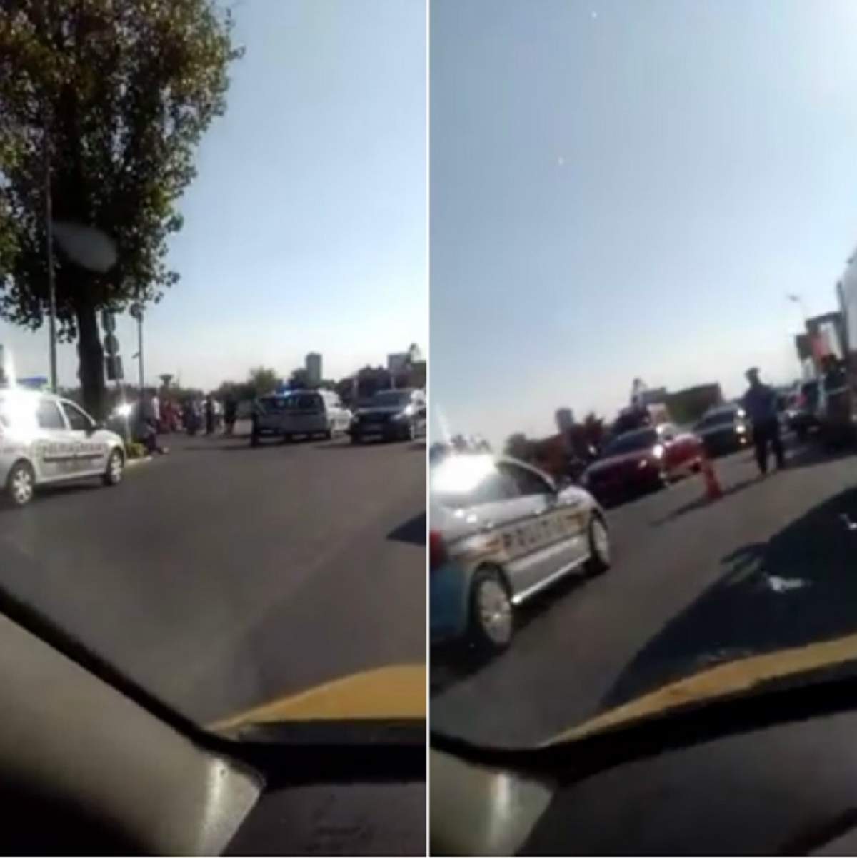 VIDEO / Accident grav în Pipera! Un motociclist a murit