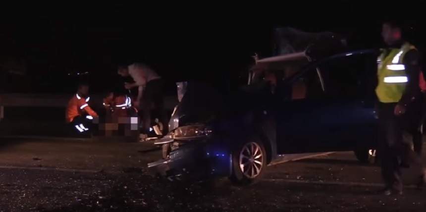 VIDEO / Accident înfiorător în Cluj! Un mort şi patru răniţi, dintre care doi tineri sunt în comă