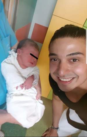 FOTO / Un celebru bărbat din showbiz-ul românesc a devenit tată! Prima imagine cu micuța