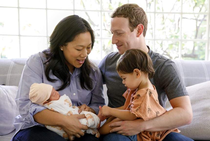 FOTO / Mark Zuckerberg este din nou tătic! Soţia lui a născut o fetiţă