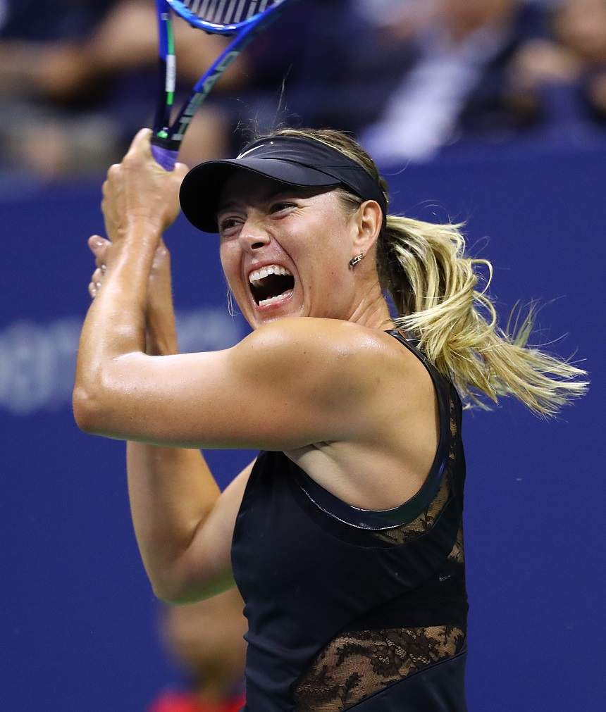 FOTO / Simona Halep, învinsă de Maria Şarapova în primul tur la US Open. Ce au spus la finalul meciului