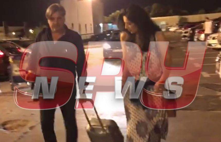 VIDEO / Cornel Galeş, surprins în aeroport aproape de miezul nopţii! Cine e femeia pe care a luat-o în cea mai mare discreţie