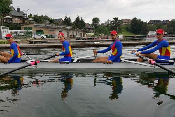 FOTO / Victorie pentru România! Adriana Ailincăi și Maria Tivodariu au luat aurul la Campionatele Mondiale de canotaj