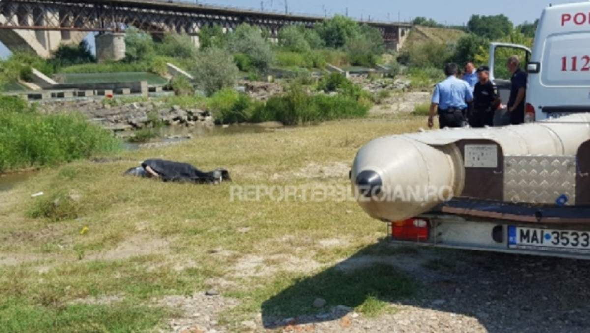 Tânăr de 30 de ani, mort în râul Buzău! O echipă ISU încă îi caută trupul