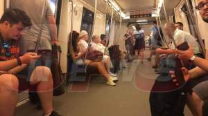 Momente de panică la metrou, în București. Călătorii, blocați între staţii