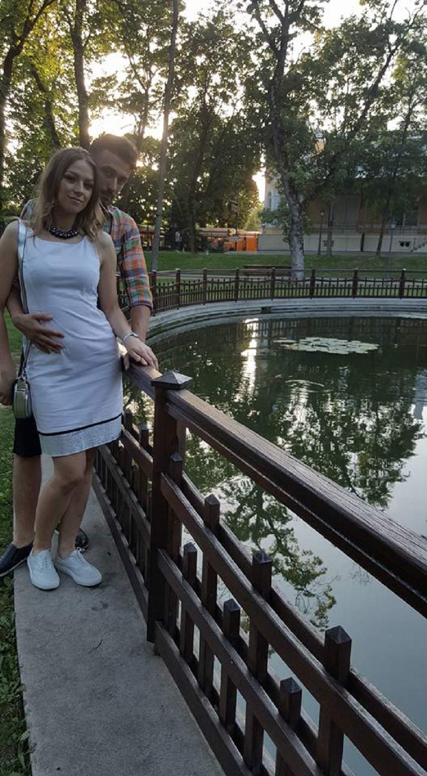 FOTO / Laurenţiu, fost concurent la MPFM, şi-a fotografiat iubita însărcinată într-un mod inedit! Ce bine i se vede sarcina