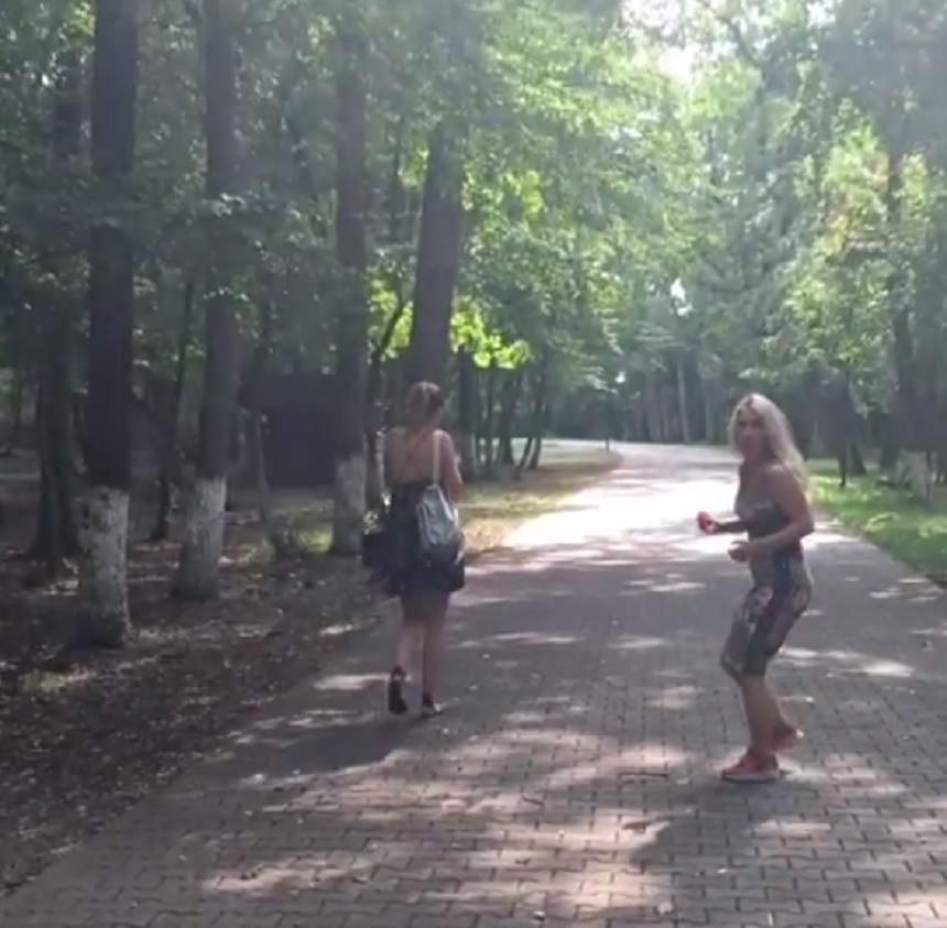 VIDEO / Momente de panică. Adda a fost atacată în parc. Lora, în stare de şoc: "Vai de capul meu!"