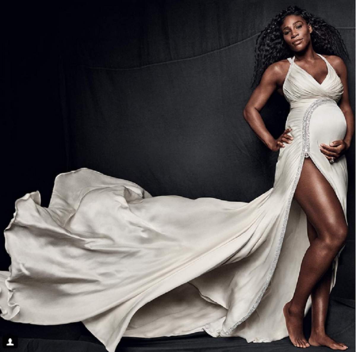 FOTO / Emoţii puternice pentru Serena Williams şi partenerul ei! Sportiva a fost internată la spital înainte să nască