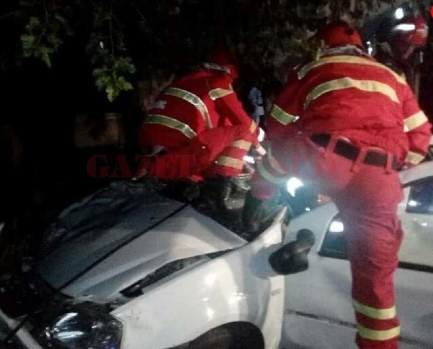 FOTO / Accident grav în Olt! O persoană a murit, iar alte trei au fost rănite, printre care se află și o fetiță de 4 ani