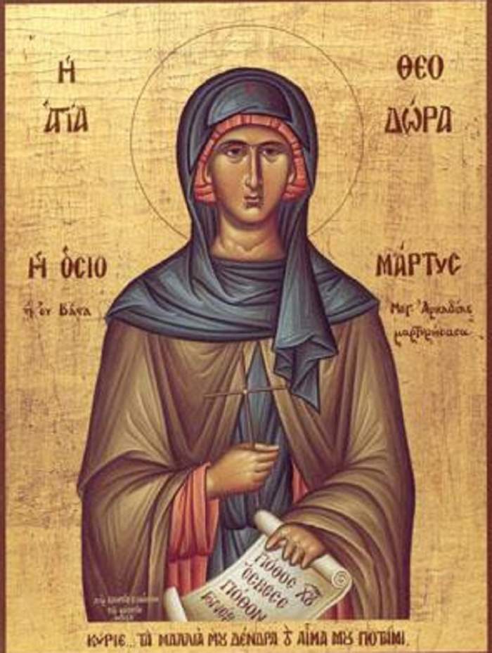 Sărbătoare pentru creştini! Astăzi o prăznuiesc pe Sfânta Teodora din Alexandria