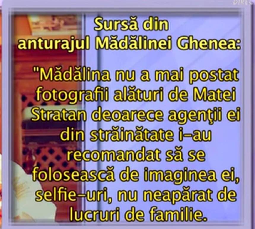 Adevărul despre despărţirea dintre Matei Stratan şi Mădălina Ghenea! Apropiaţii nu ascund nimic: "Mădălina mi-a spus plângând..."