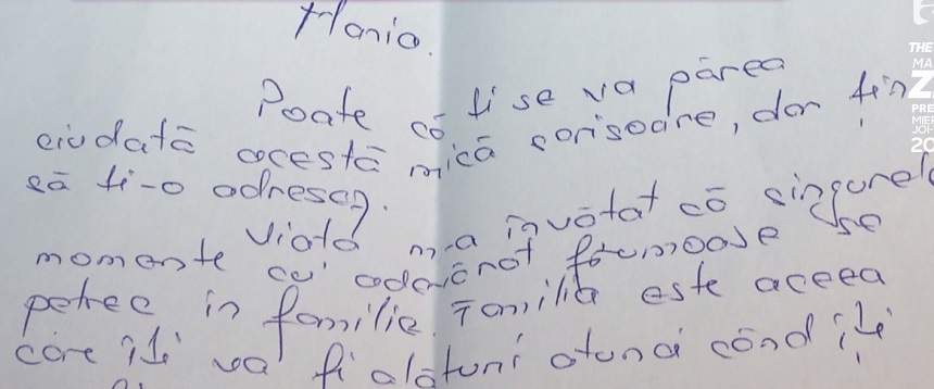 VIDEO / Marcel Toader, scrisoare acidă pentru soţia lui: "Celebritatea nu e pentru oricine! Maria, te rog să nu îţi pierzi sufletul"