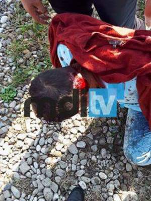 FOTO / Scandal sângeros! Răfuială înte două grupări de romi în Ploiești. Un bărbat a fost lovit cu toporul în cap