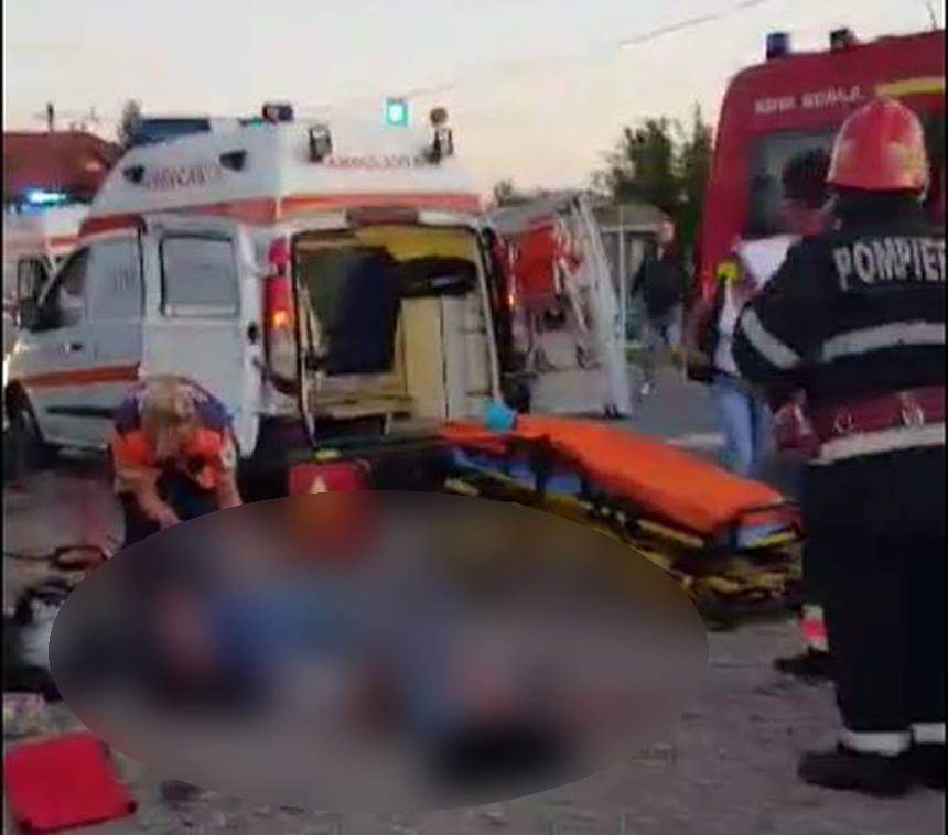 VIDEO / Accident mortal pe DN4! Sunt mai multe victime