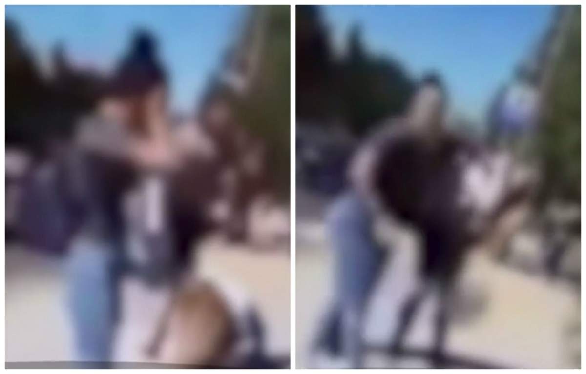 VIDEO / O fată de clasa a 10-a din Vaslui a fost călcată în picioare de o altă tânără! Imaginile sunt revoltătoare