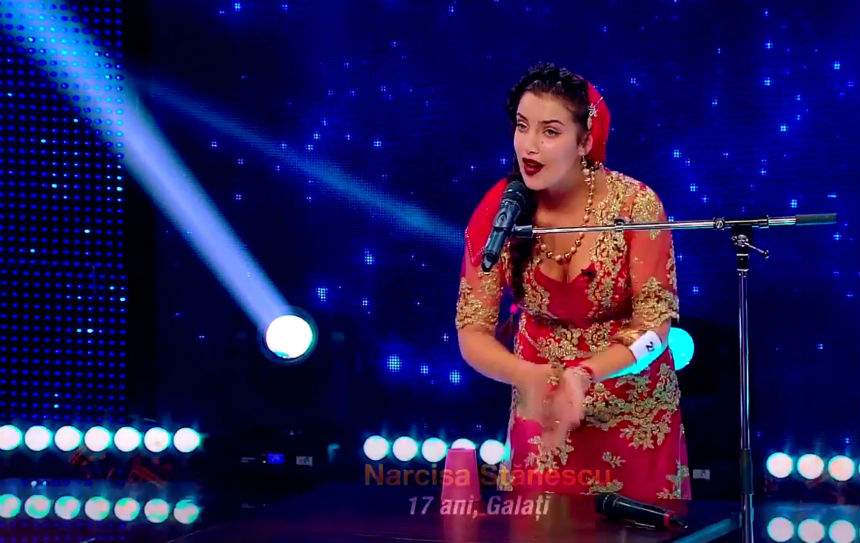 VIDEO / O concurentă de etnie romă a făcut show pe scena de la "X Factor"! Carla's Dreams a provocat-o la un pariu, iar ea a acceptat