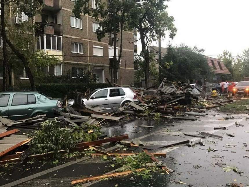 FOTO / Aşa arată acum Timişoara, după furtuna devastatoare! Imagini cu impact emoţional