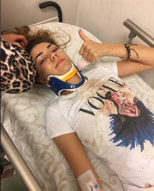 FOTO / Reacţia mamei Mirei după ce artista a fost implicată într-un accident teribil: "Fata mea avea cioburi în ea!"