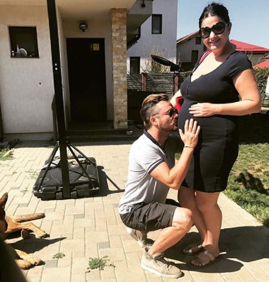 FOTO / Tavi Clonda şi Gabriela Cristea o aşteaptă cu nerăbdare pe fetiţa lor: "Marea întâlnire din viaţa noastră"
