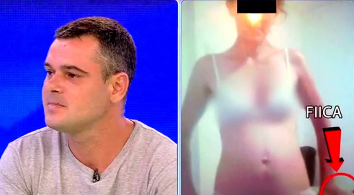 VIDEO / Mamă despuiată! Show deocheat în faţa fetiţei ei de câţiva anişori