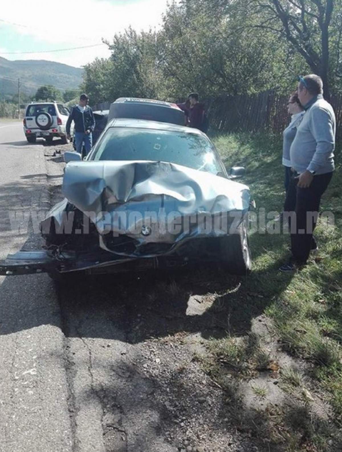 Accident grav pe DN10! Trei elevi de liceu au ajuns la spital, unul fiind în stare gravă