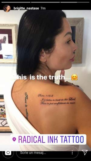 VIDEO / Brigitte Sfăt şi-a făcut un nou tatuaj! Desenul e cu dedicaţie pentru soţul ei, Ilie Năstase! Primele imagini cu zona în care s-a tatuat