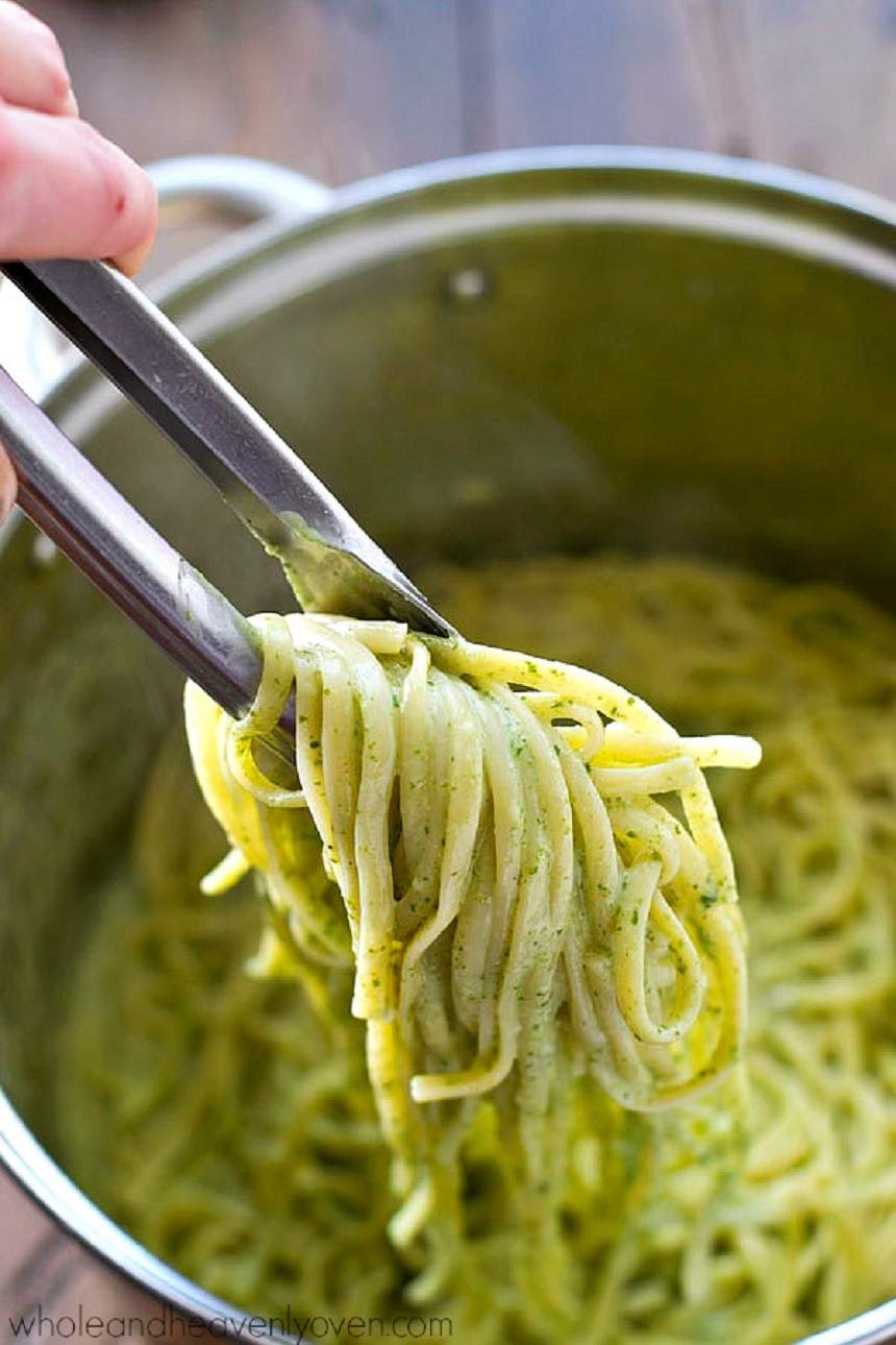 Spaghete cu sos Alfredo