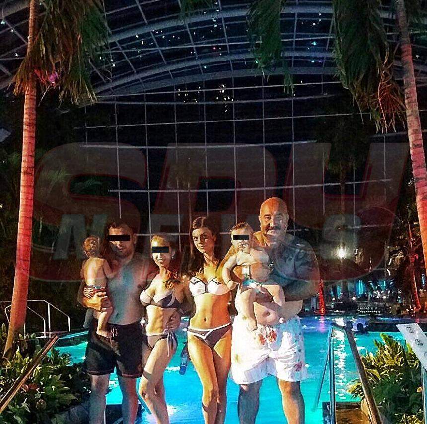 FOTO EXCLUSIV / Fata lui este model! Brazilianca lui Nuţu, apariţie de senzaţie în costumul de baie