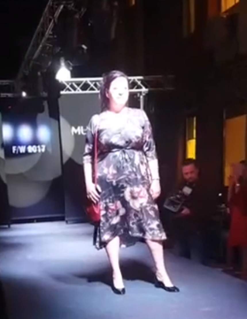 FOTO / Oana Roman, din nou pe podium: "Am devenit manechin pentru a doua oară"
