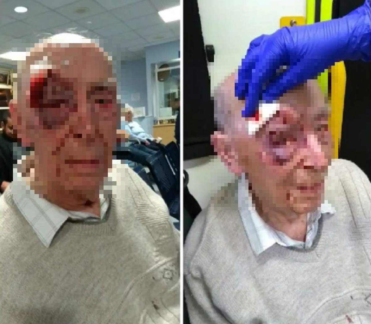 FOTO & VIDEO / Şocant! Momentele terifiante prin care a trecut un bătrân de 91 de ani. "Nu m-am putut opri din tremurat!"