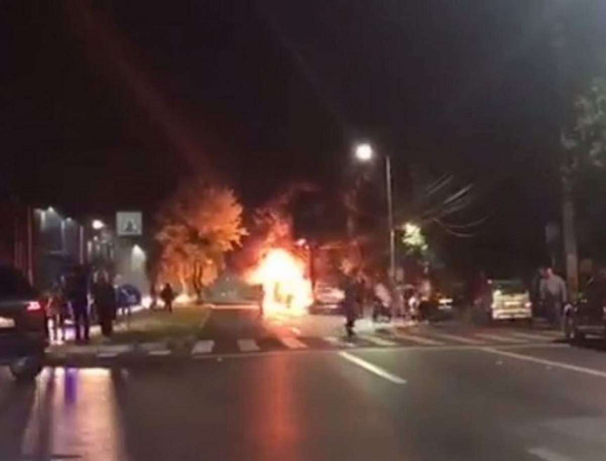 VIDEO / Terifiant! O fetiță de 6 ani a ars de vie în Mamaia, după ce o rulotă s-a făcut scrum în câteva minute