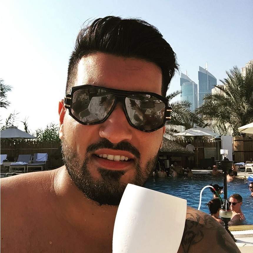 VIDEO / Nadir, vacanţă de lux în Dubai! Ce sumă uriaşă a scos din buzunare tânărul tătic