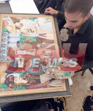 Băiatul lui „Tata Puiu” face bani din artă! A vândut tablouri de mii de euro / Foto EXCLUSIV
