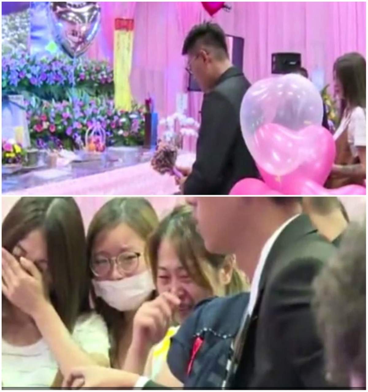 VIDEO / Un bărbat s-a căsătorit cu iubita însărcinată care a murit! Femeia încetase din viață înainte de nuntă