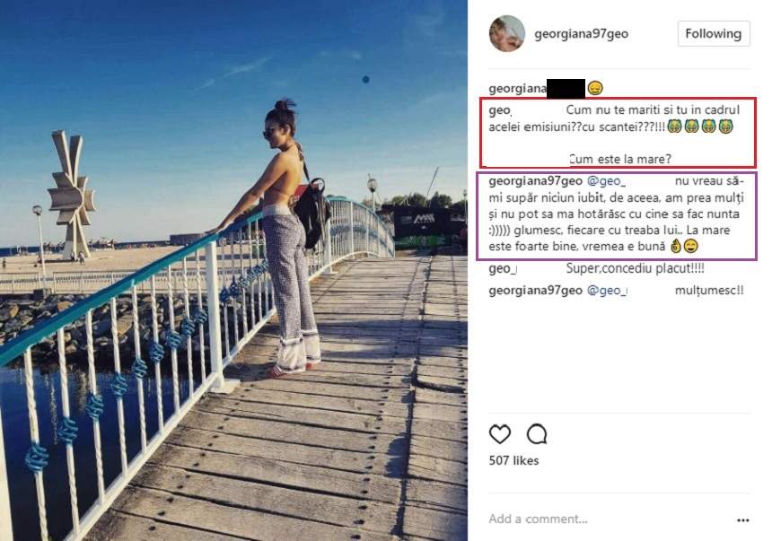 Georgiana de la MPFM a revenit în ţară! Fosta iubită a lui Ali a vorbit despre căsătorie: "Să fac nunta"