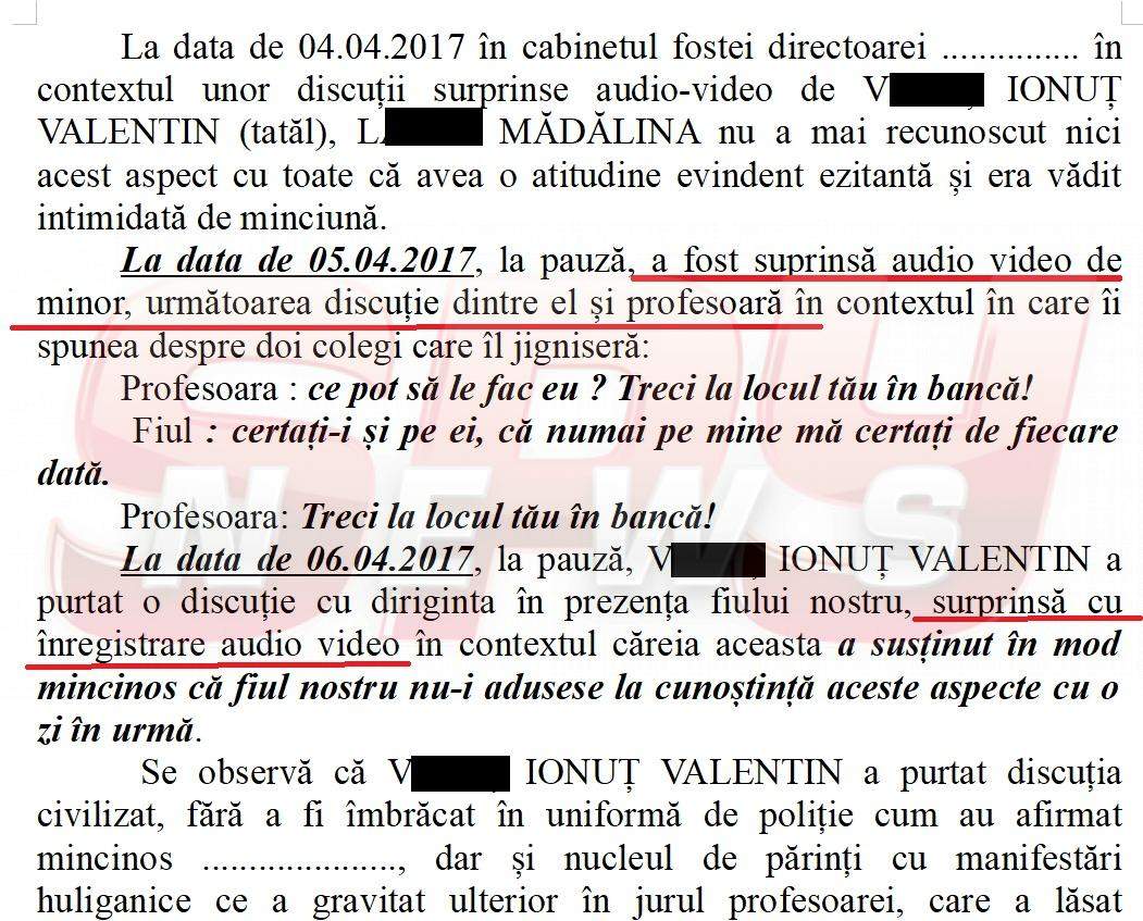 EXCLUSIV / Ofiţer de la Poliţia Rutieră, obligat să demonstreze că e sănătos la cap, după ce a filmat copii pe furiş!