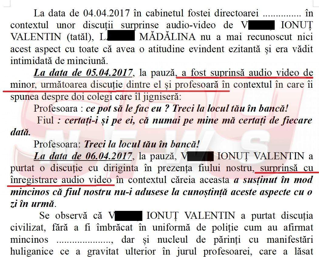 EXCLUSIV / Ofiţer de la Poliţia Rutieră, obligat să demonstreze că e sănătos la cap, după ce a filmat copii pe furiş!