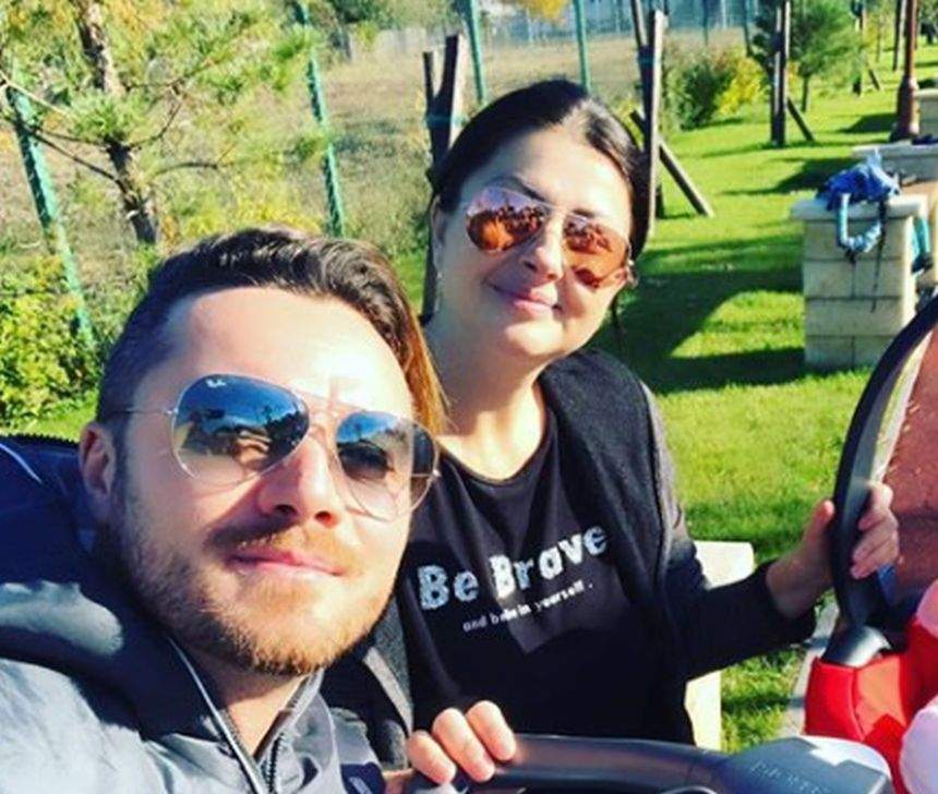 VIDEO / Soţul Gabrielei Cristea a vorbit despre botezul fetiţei lor. Când va fi creştinată Victoria