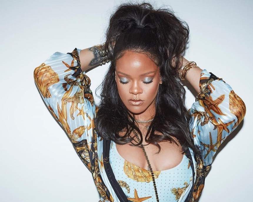 VIDEO / Rihanna a stârnit controverse la înmormântarea vărului ei! Cum s-a îmbrăcat vedeta