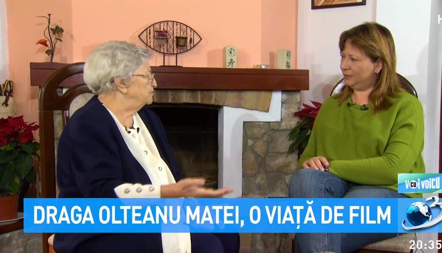 VIDEO / Draga Olteanu Matei, mărturisiri despre premoniții cutremurătoare: "Iisus mă ducea în brațe, ca pe un copil"