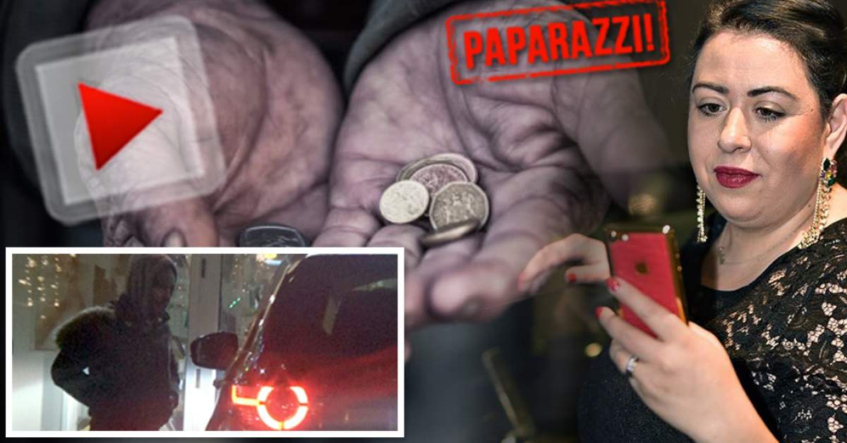 VIDEO PAPARAZZI / Oana Roman e cea mai tare din parcare! Vedeta l-a pus la punct pe un bărbat care a râvnit la banii ei