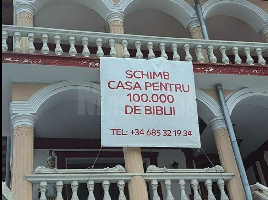 Doamne fereşte! Un bărbat din Câmpulung își vinde casa pentru 100.000 de Biblii